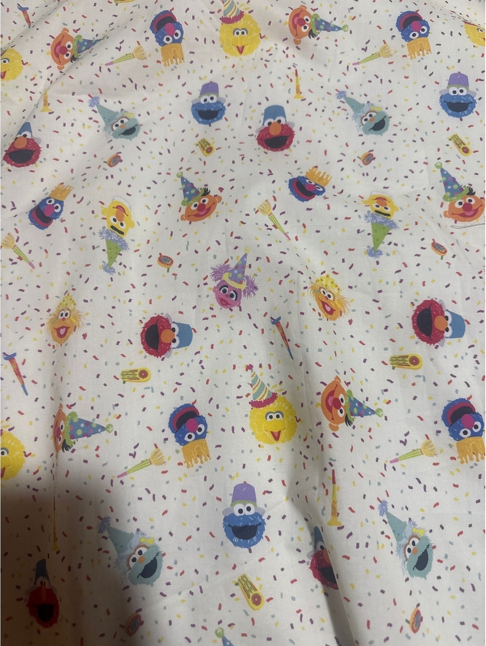 NWT Tulip B XL White A line Swing Skirt Sesame Street Character Print - Picture 2 of 3